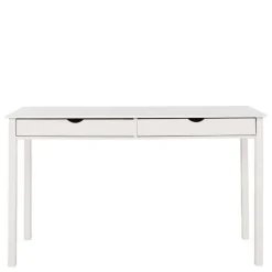 Wohnen Jugendzimmertische|Kinderschreibtische*Schreibtisch aus Holz in Weiß lackiert - Jaisa