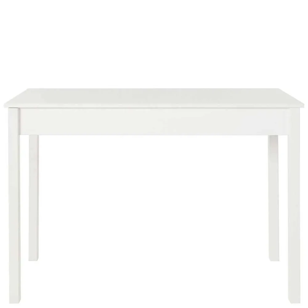 Wohnen Jugendzimmertische|Kinderschreibtische*Schreibtisch aus Holz in Weiß lackiert - Jaisa