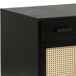 Kinder Wohnen Schreibtisch aus Kiefer Dunkelbraun - Idamoro