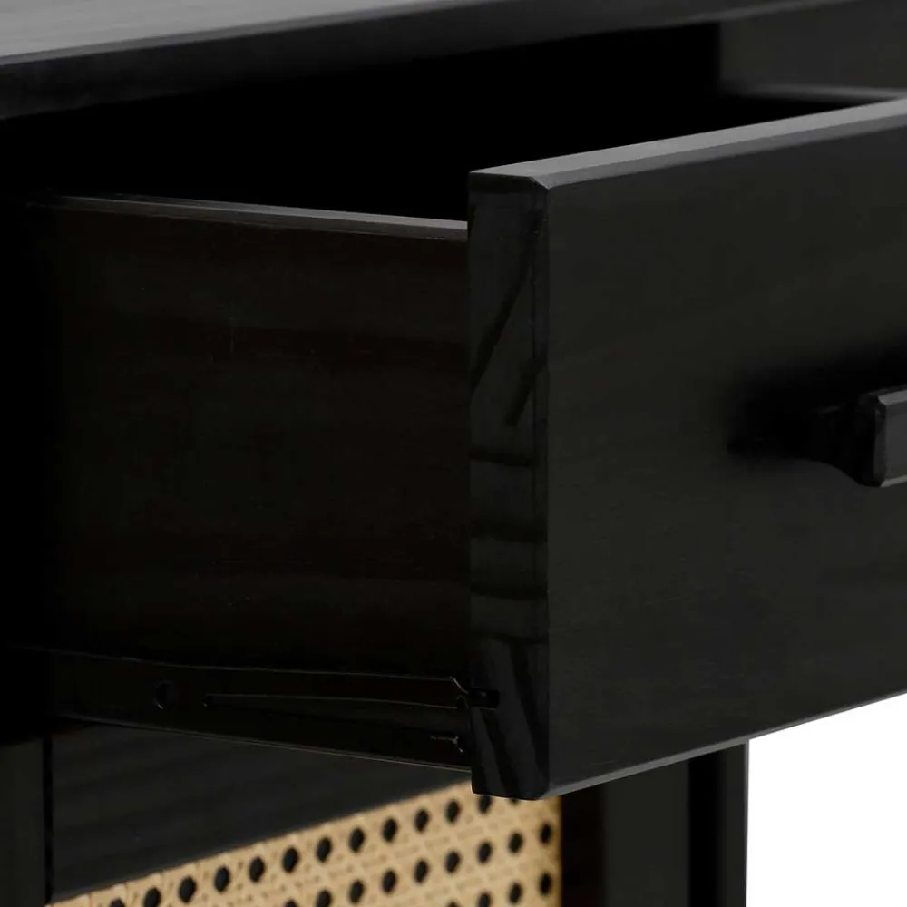 Kinder Wohnen Schreibtisch aus Kiefer Dunkelbraun - Idamoro