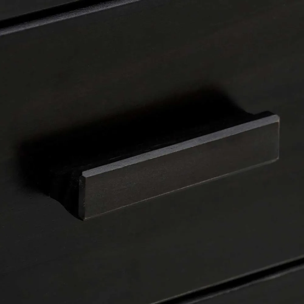 Kinder Wohnen Schreibtisch aus Kiefer Dunkelbraun - Idamoro