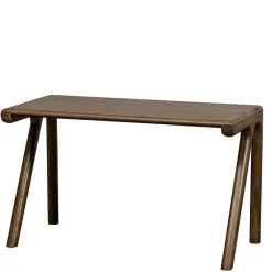 Wohnen Schreibtisch aus Mangoholz in Walnuss Braun - Tadeuz