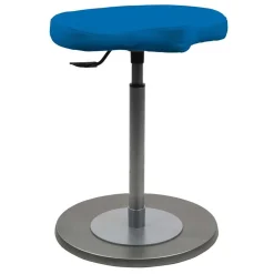 Wohnen Schreibtisch Hocker in Blau mit Silber - Anvica