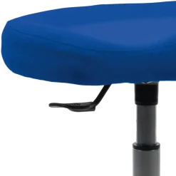 Wohnen Bürostühle*Schreibtisch Hocker in Blau Stoff - Morsina