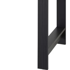 Wohnen Bürotische*Schreibtisch in Dunkelgrau & Eiche Optik - Joe