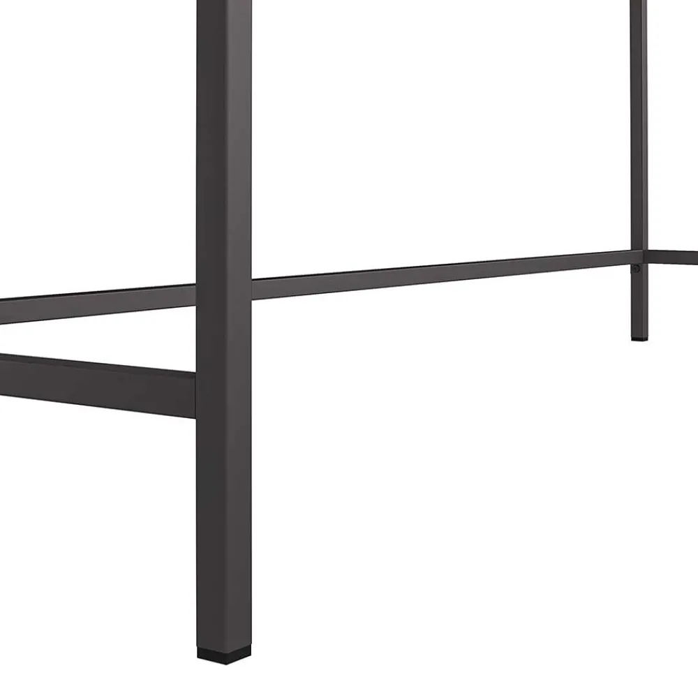 Wohnen Bürotische*Schreibtisch in Eiche Optik & Grau - Georgy