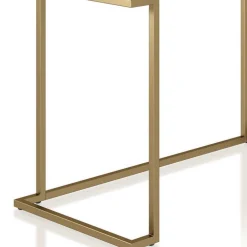 Wohnen Bürotische|Jugendzimmertische*Schreibtisch in Grau und Messing - Woman