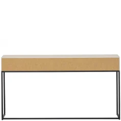 Kinder Wohnen Schreibtisch in Hellgrau mit Schwarz - Lergavano