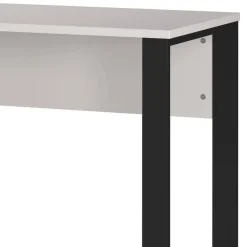 Wohnen Bürotische*Schreibtisch in Hellgrau mit Schwarz - Chiron
