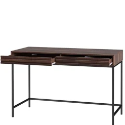 Wohnen Schreibtisch in Walnuss Holzoptik - Teleska