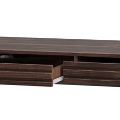 Wohnen Schreibtisch in Walnuss Holzoptik - Teleska