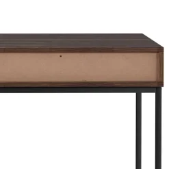 Wohnen Schreibtisch in Walnuss Holzoptik - Teleska