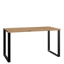 Wohnen Schreibtisch mit Bügelgestell 140x75x70 cm - Uletria