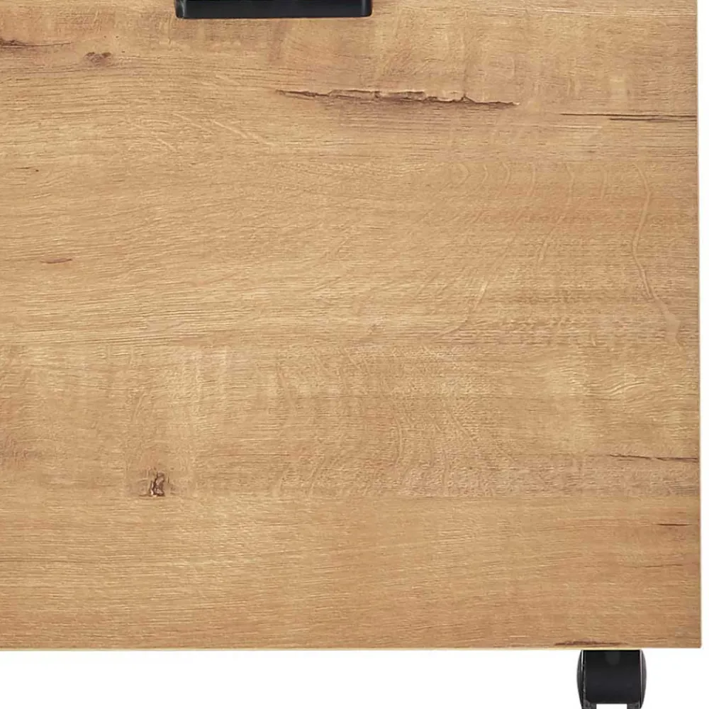 Wohnen Schreibtisch mit Rollcontainer Set - Caprera (zweiteilig)