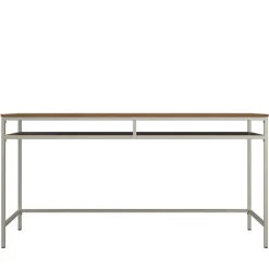 Wohnen Bürotische*Schreibtisch mit Staufach in Walnuss Optik - Streetline