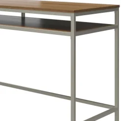 Wohnen Bürotische*Schreibtisch mit Staufach in Walnuss Optik - Streetline