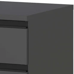 Wohnen Rollcontainer*Schreibtisch Rollcontainer in Dunkelgrau - Espnoz