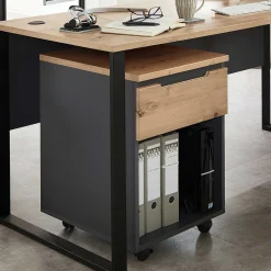 Wohnen Rollcontainer*Schreibtisch Rollcontainer mit Fach - Kuetra