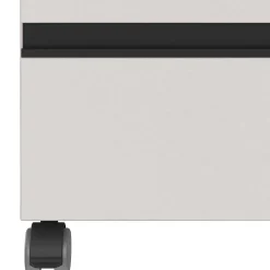 Wohnen Rollcontainer*Schreibtisch Rollcontainer in Hellgrau - Great