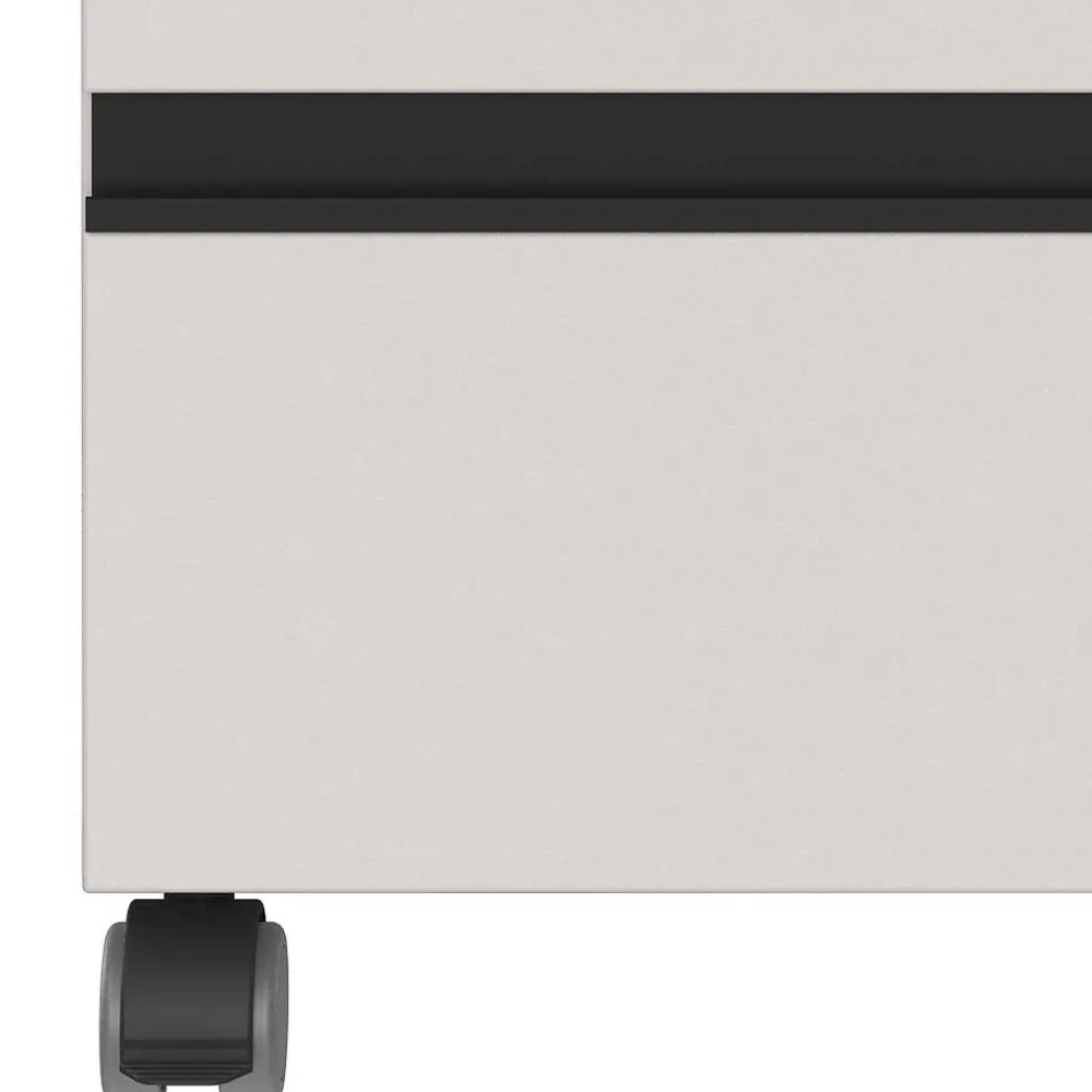 Wohnen Rollcontainer*Schreibtisch Rollcontainer in Hellgrau - Great
