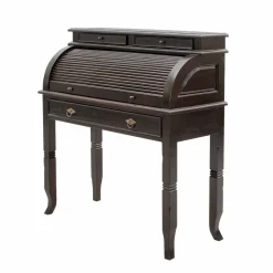 Wohnen Kolonialmöbel|Esszimmerschränke*Schreibtisch Sekretär Islando mit viel Stauraum