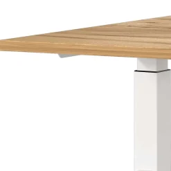 Wohnen Bürotische*Schreibtisch zum Sitzen und Stehen mit T Gestell - Stellario