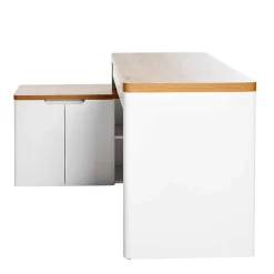 Wohnen Bürotische*Schreibtischkombination im Skandi Design - Xuana