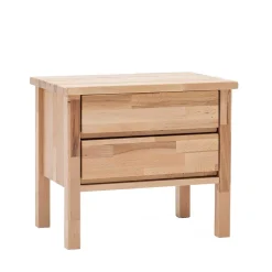 Wohnen Nachttische|Kommoden*Schubladen Nachtschrank Emena aus Massivholz Kernbuche