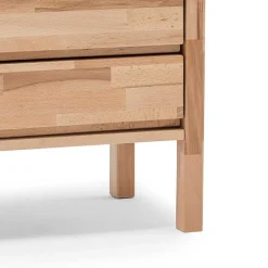 Wohnen Nachttische|Kommoden*Schubladen Nachtschrank Emena aus Massivholz Kernbuche