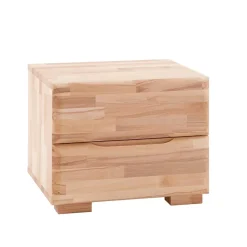 Wohnen Schubladen Nachtschrank Noemi aus Kernbuche