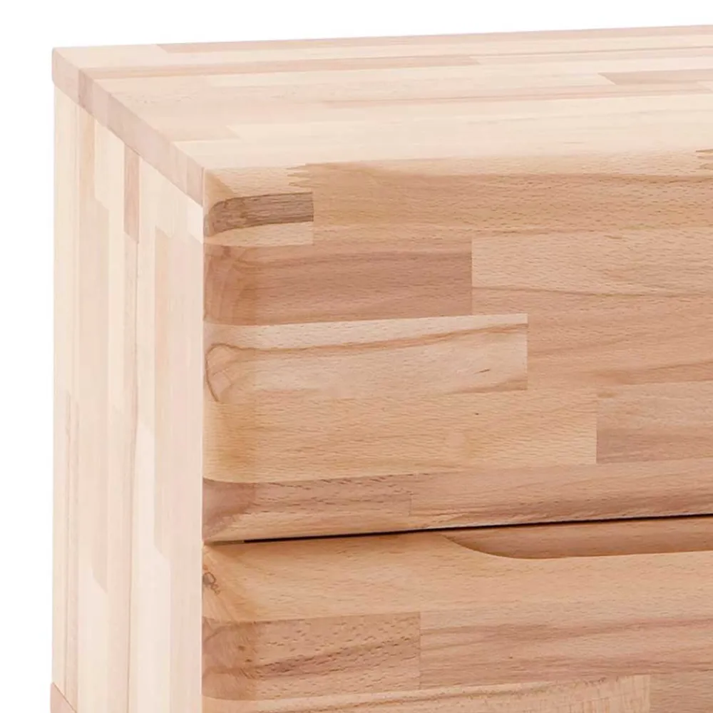 Wohnen Schubladen Nachtschrank Noemi aus Kernbuche