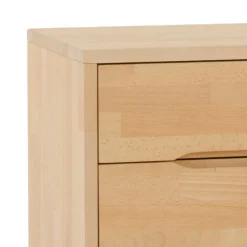Wohnen Nachttische*Schubladen Nachttisch Cranoz aus Buche Natur lackiert