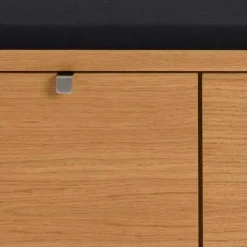 Wohnen Schuhschränke|Garderobenbänke*Schubladen Sitzbank Helvana mitr Eiche furniert