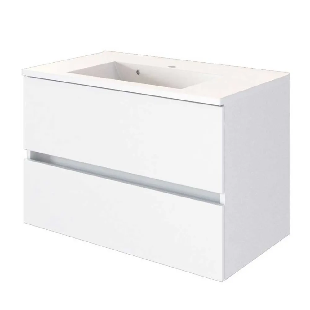 Wohnen Weiße Möbel|Waschtisch*Schubladen Waschtisch in 80cm oder 100cm - Vandan