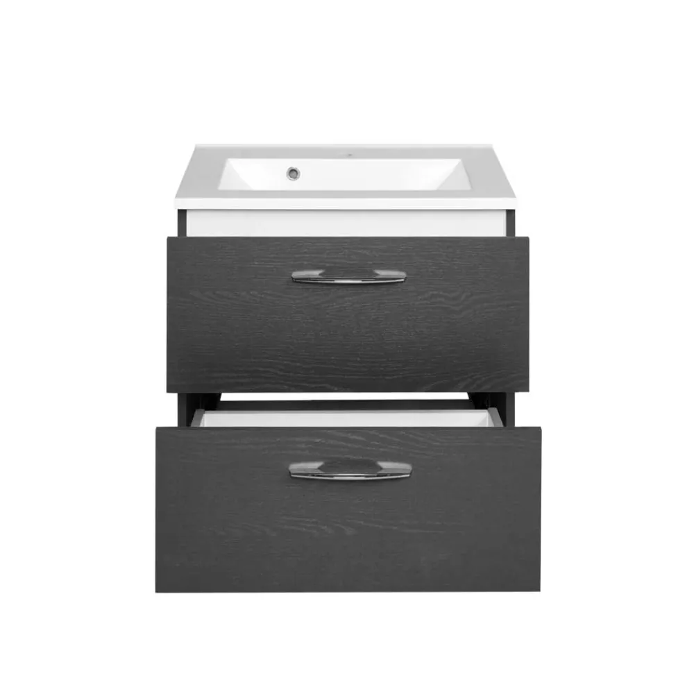 Wohnen Schubladen Waschtisch in Grau - Juventuda