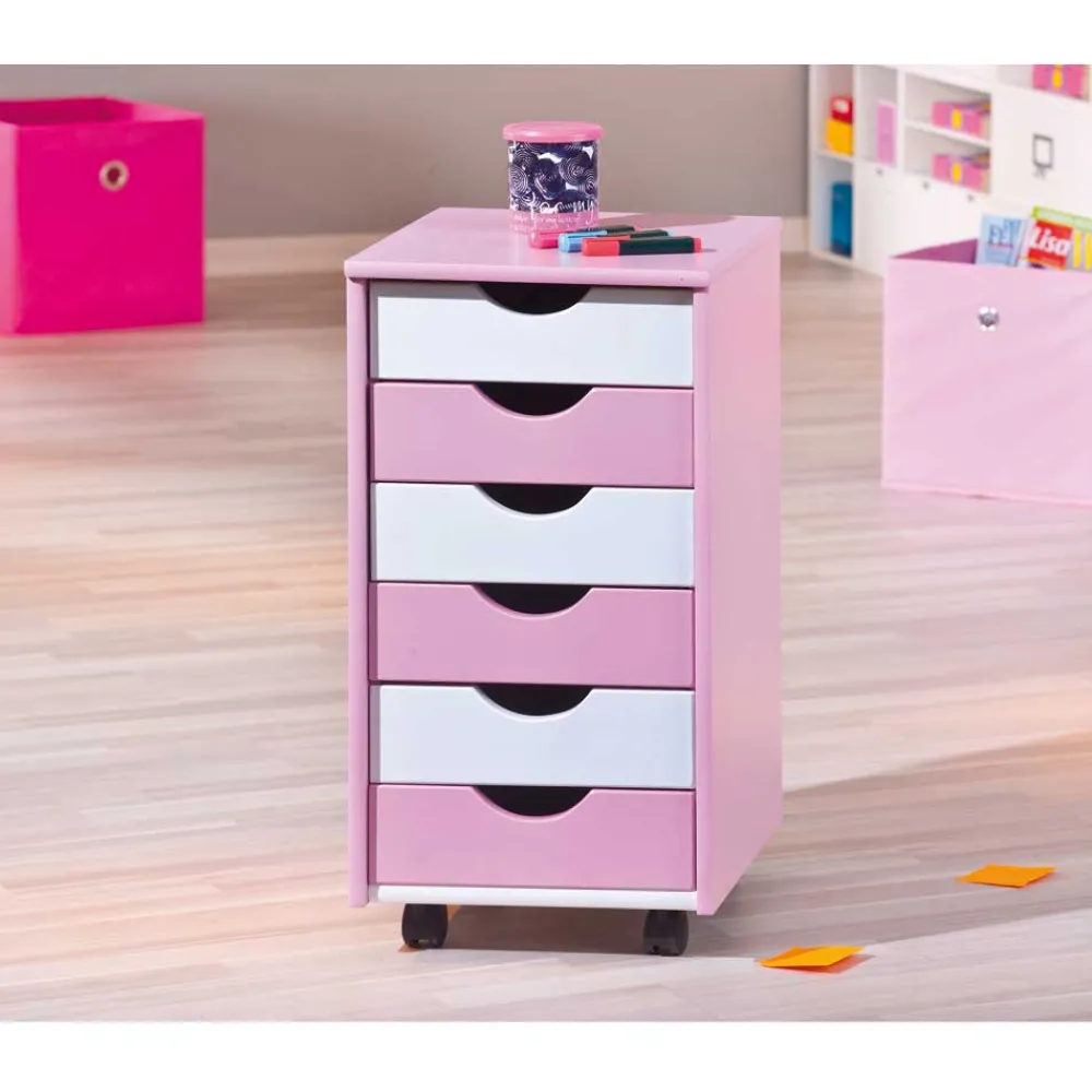 Kinder Wohnen Schubladencontainer Pincessa für Kinder