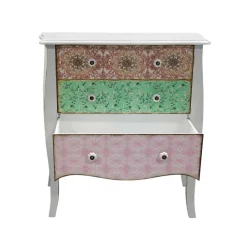 Wohnen Schubladenkommode Feeling in Weiß