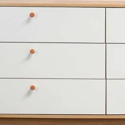 Wohnen 6-Schubladen-Kommode im Scandi Chic - Jendren