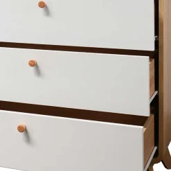 Wohnen 6-Schubladen-Kommode im Scandi Chic - Jendren