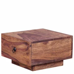 Wohnen Schubladen-Nachttisch Hoslo quadratisch 40x40cm