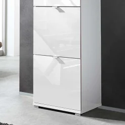 Wohnen Schuhschränke*Schuh Klappenschrank Roomy in Weiß