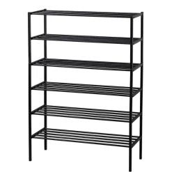 Wohnen Schuh Metallregal mit sechs Schuhgittern - Cemido
