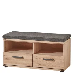 Wohnen Schuhbank in Wildeiche & Graubraun - Konvava