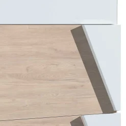 Wohnen Schuhschränke*Schuhklappenschrank in Weiß & Eiche Bianco - Nicalo