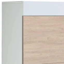 Wohnen Schuhschränke*Schuhklappenschrank in Weiß & Eiche Bianco - Nicalo