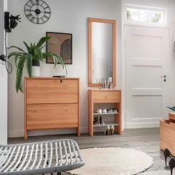 Wohnen Schuhschränke*Schuhkommode mit zwei Schuhklappen - Shimousa