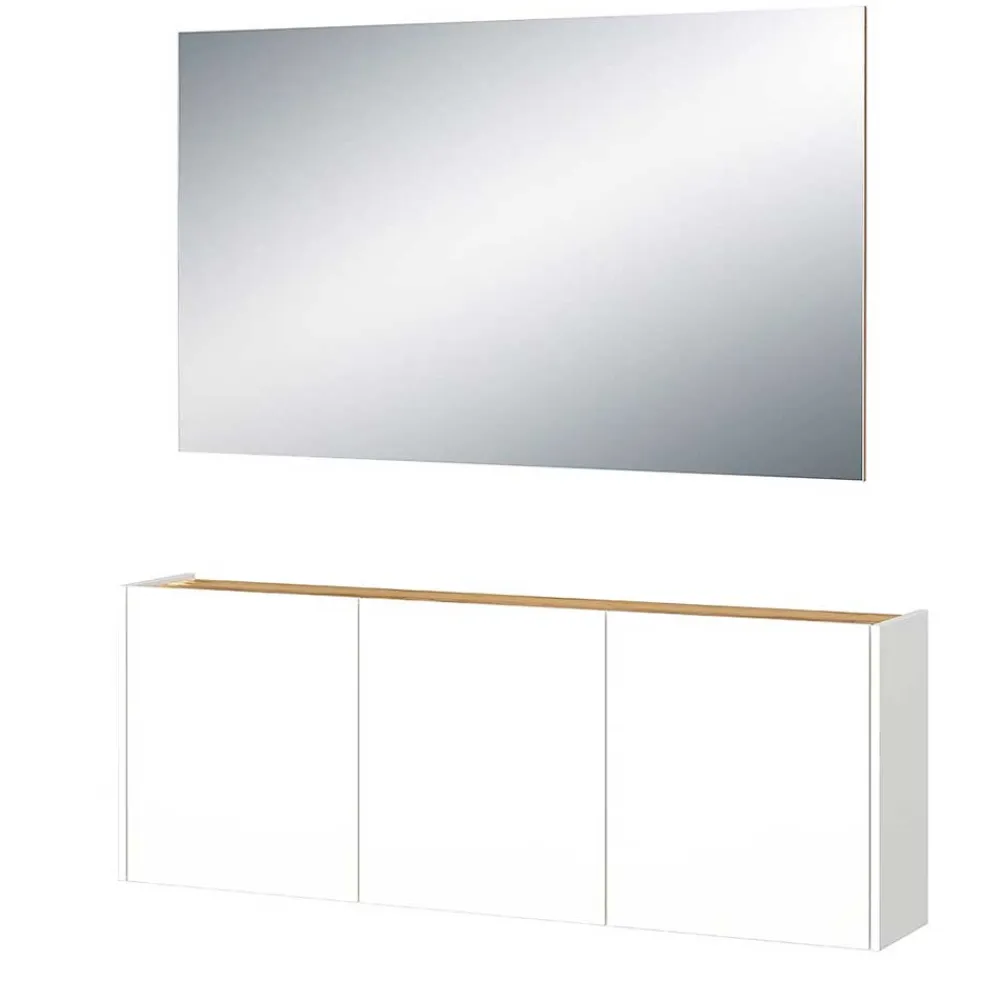Wohnen Schuhkommode und Spiegel Set - Cuyano (zweiteilig)