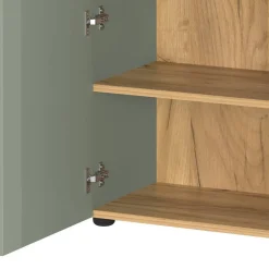 Wohnen Schuhkommode und Wandspiegel Set - Bien (zweiteilig)