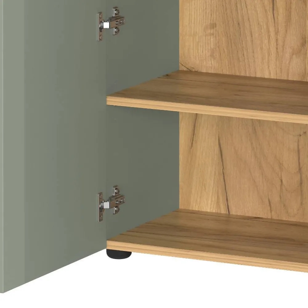 Wohnen Schuhkommode und Wandspiegel Set - Bien (zweiteilig)