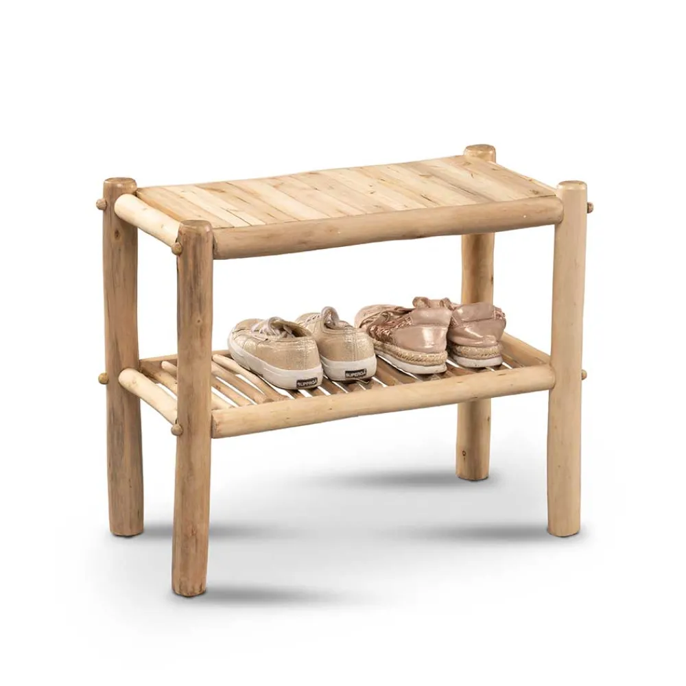 Wohnen Schuhregal aus Eukalyptusholz - Drawa